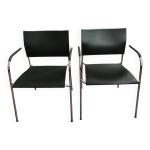 2 chaises empilables thonet s360f delphin design