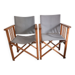 2 chaises de jardin pliables habitat - africa