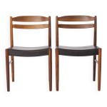 2 chaises de salle  manger vintage 1960, par albert johansson & sner, hyssna, sude