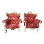 2 fauteuils baroque