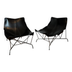 2 fauteuils bure par antidiva - design italien - 1990 - vintage 2 fauteuils bure par antidiva - design italien - 1990 - vintage
