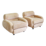 2 fauteuils italiens, annes 1970