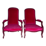 2 fauteuils voltaire