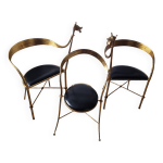 2 fauteuils zoomorphe et 1 chaise par giovanni banci 2 fauteuils zoomorphe et 1 chaise par giovanni banci