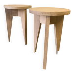 2 guridon / table de chevet