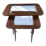 2 tables gigognes raphael raffel - annes 60