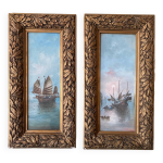 2 tableaux , sujet marin