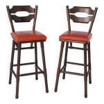 2 tabourets de bar vintage annes 80 - allemagne