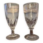 2 verres � absinthe anciens