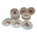 26 assiettes digoin sarreguemines