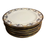26 assiettes en porcelaine de limoges
