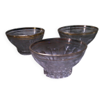 3 anciennes coupelles  champagne