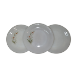 3 assiettes arcopal de 1970