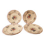 3 assiettes plates 3 assiettes creuses agreste digoin sarreguemines