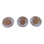 3 bougeoirs cristal d arques modèle royale 3 bougeoirs cristal d arques modèle royale
