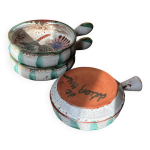 3 caquelons vallauris dcor chardons etienne daniel