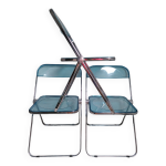 3 chaises ' plia' de piretti pour castelli