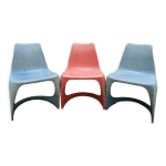 3 chaises vintage designer steen ostergaardfabricant cado années 60 3 chaises vintage designer steen ostergaardfabricant cado années 60