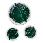 3 dessous plat et sous - verres vallauris