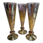 3 fltes  champagne