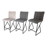 3 tabourets hauts pour table ou comptoir hauteur 90 cm 3 tabourets hauts pour table ou comptoir hauteur 90 cm