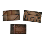 3 tampons vintage en bois 3 tampons vintage en bois