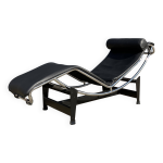 3x originele cassina le corbusier lc4 black / chrome, als nieuw!