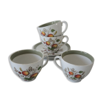 4 anciennes tasses & soucoupes alfred meakin england hereford 4 anciennes tasses & soucoupes alfred meakin england hereford