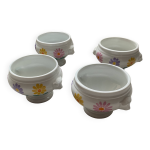 4 bols  oreilles en porcelaine des tuileries
