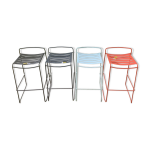 4 chaises hautes fermob