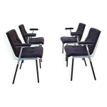 4 chaise salle  manger allibert 1970