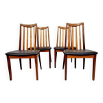 4 chaises de salle  manger fresco g plan