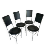 4 chaises sign�es calligaris