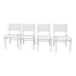 4 chaises tresses triconfort, circa 1970