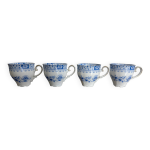 4 tasses anciennes en porcelaine de bavière 4 tasses anciennes en porcelaine de bavière