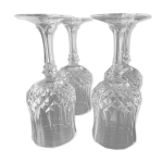 4 verres  eau