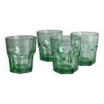 4 verres  eau