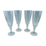 4 verres flutes champagne luminarc flamenco