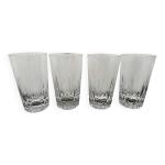 4 verres  orangeade cristal baccarat estampills modle casino