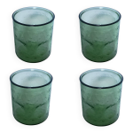 4 verres � whisky bulle