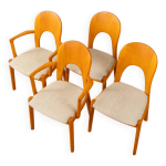 4x chaises de salle  manger  morten  par niels koefoed