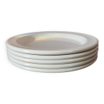 5 assiettes a dessert emile henry