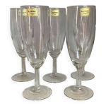 5 fltes  champagne luminarc