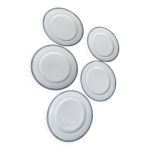 5 grandes assiettes plates royal bone china vintage 5 grandes assiettes plates royal bone china vintage