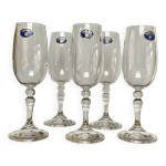 5 petites fltes cristallin de bohme