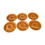6 assiettes � artichaut en fa�ence de gien diam 23 cm