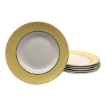 6 assiettes creuses � orchies moulin des loups �