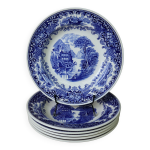 6 assiettes creuse royal sphinx cambridge holland