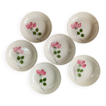 6 assiettes creuses villeroy & boch magali