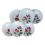 6 assiettes creuses vintage du printemps paris mod�le essonnes 210616